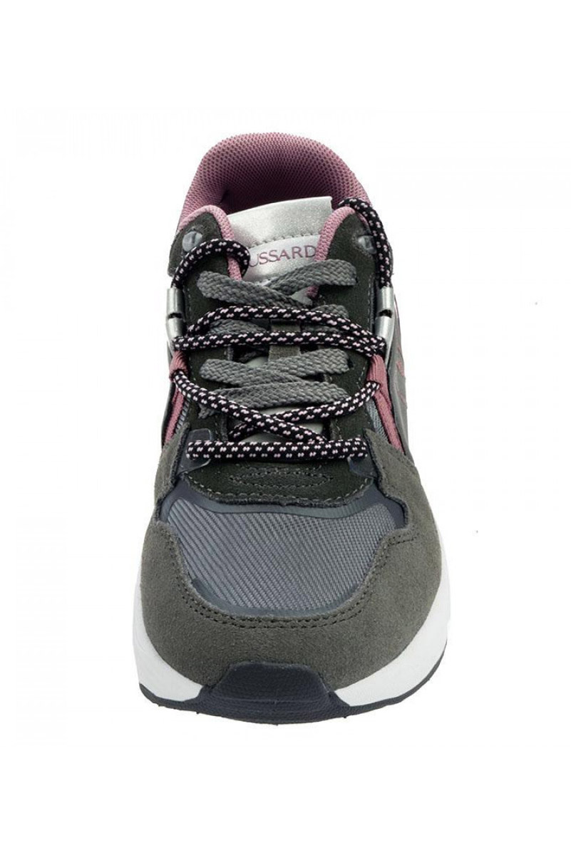 Women Sneakers Trussardi  79A00709 E150 Grey-Pink