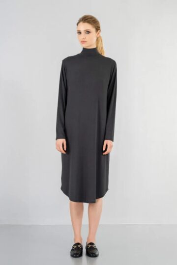 Philosophy Φόρεμα Midi Rib Turtleneck aw24-dr2786
