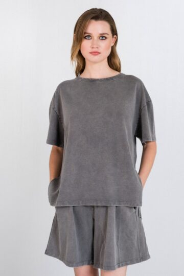Philosophy Μπλούζα Top Futter Sandwashed ss25-bl1990