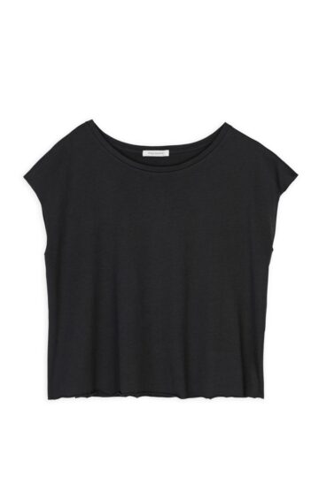 Philosophy Cropped Top Organic Jersey ss25-bl1655