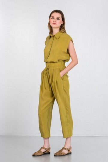 Philosophy Cupro Pleated Pants SS25-TR4464