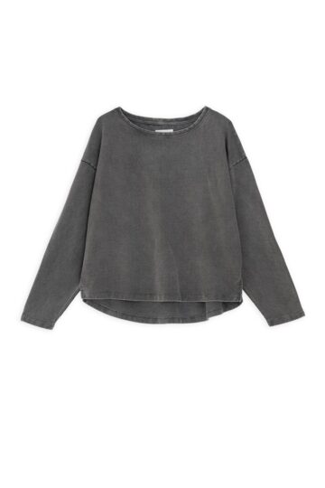 Philosophy Cropped Top Futter Sandwashed ss25-bl1991