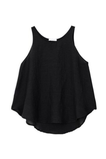 Philosophy Gauze halter neck top SS25-BL1981