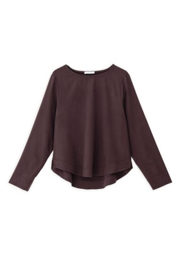 Philosophy Cropped Top Heavy Twill aw25-bl12016