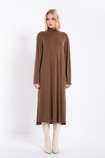 Philosophy Φόρεμα Midi Rib Sandwashed aw25-dr22832