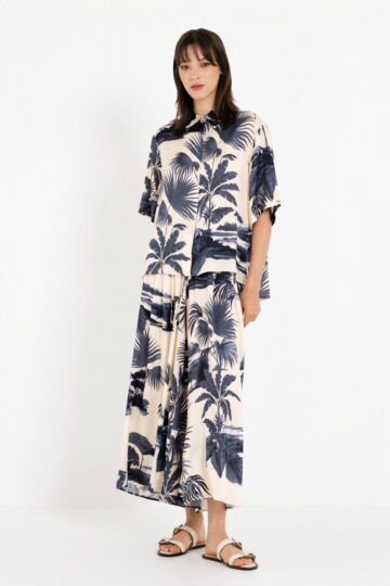 Philosophy Πουκάμισο Satin Print ss26-sh77271