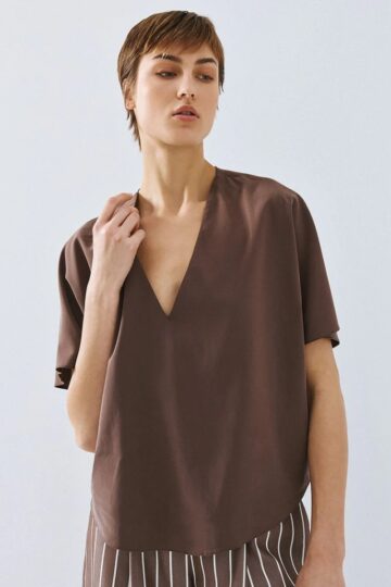 Μπλούζα με V λαιμόκοψη 63-2121 ACCESS