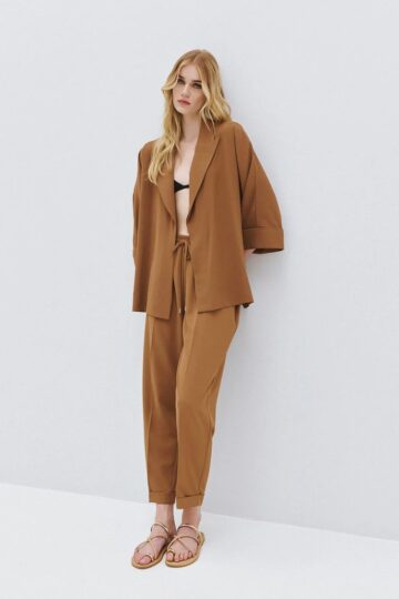 Παντελόνι με λάστιχο και ρεβέρ  63-5101 ACCESS