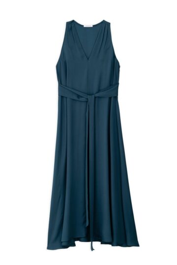 Philosophy Φόρεμα Maxi Satin Fine Ecovero V Neck ss26-dr22840
