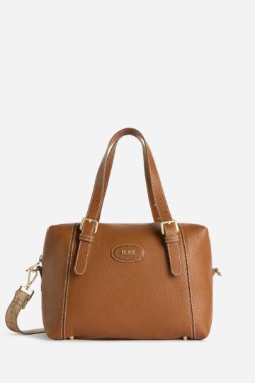 Δερμάτινη τσάντα μπόουλινγκ Rodeo, 26EL4LE8286300970 Alviero Martini