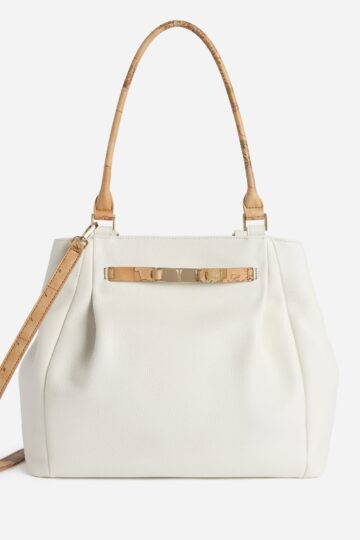 Τσάντα αγορών Country Bag σε ιβουάρ χρώμα  26EL4LF01S6300905