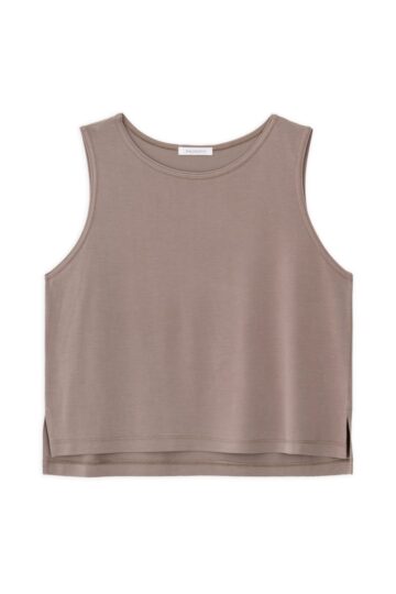 Philosophy Cropped Top Sleeveless Basic Cupro ss26-bl11985
