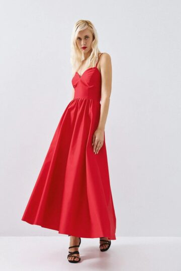 Φόρεμα μίντι κλος με σούρες 63-3398 ACCESS