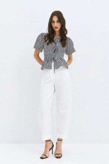 Παντελόνι slouchy με ραφές 63-5124 EIGHT