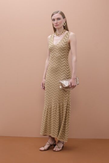 Lola Casademunt Φόρεμα με βολάν στο τελείωμα MS2616040_0M2