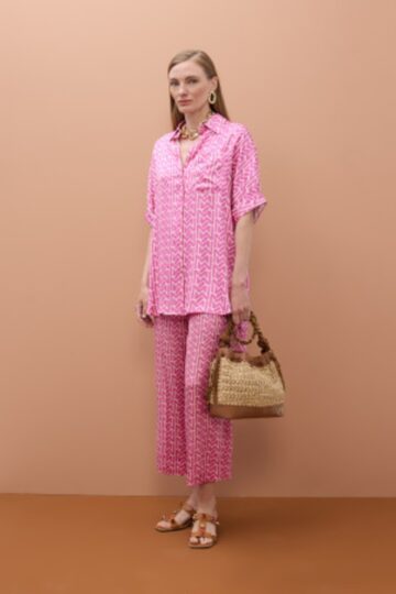 Lola Casademunt Σατέν τυπωμένο culotte Emes MS2614001_220