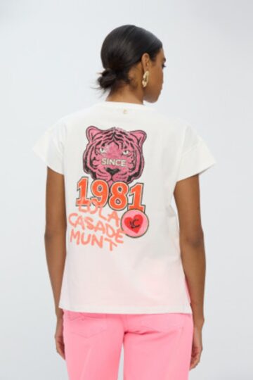 Lola Casademunt Μπλούζα Tiger 1981 με πλάτη LS2615043_00B