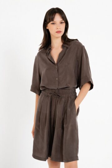 Philosophy Σόρτς Cupro ss26-tr44572