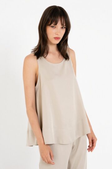 Philosophy Μπλούζα Halter Neck Lyocell ss26-bl12041