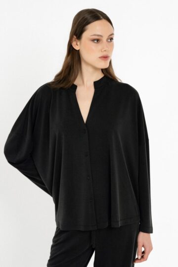 Philosophy Πουκάμισο Cupro Pique Oversized aw26-sh77292