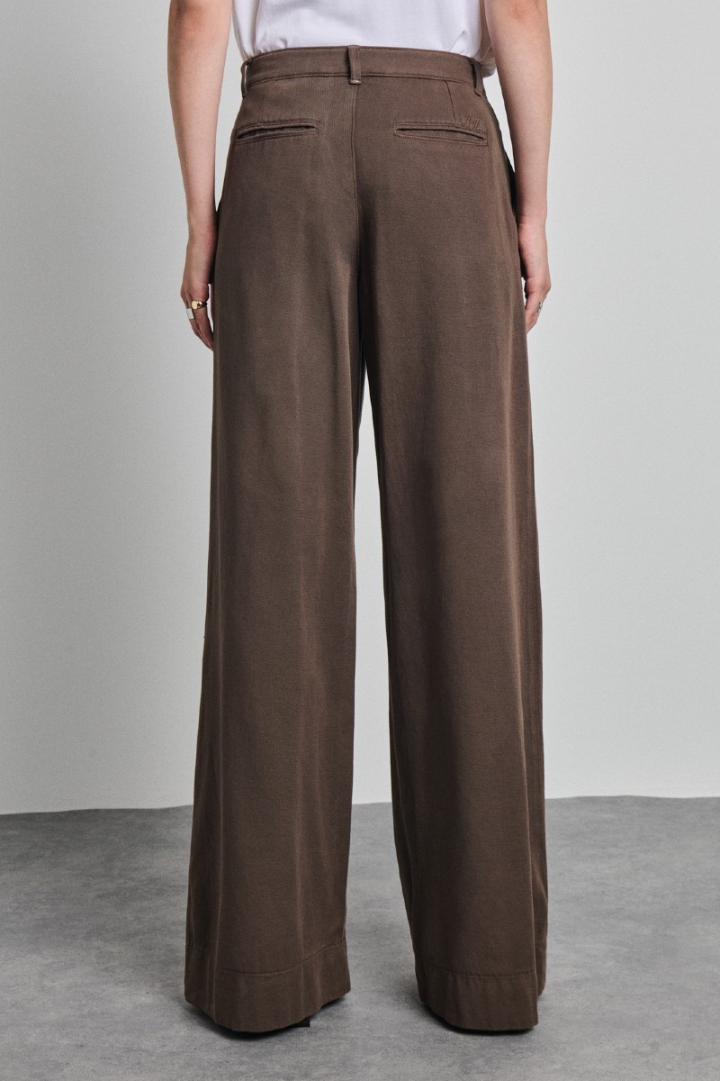 Lara Γυναικείο Παντελόνι Chino - Wide Leg Fit 5-916.172.9.056 STAFF - Image 3