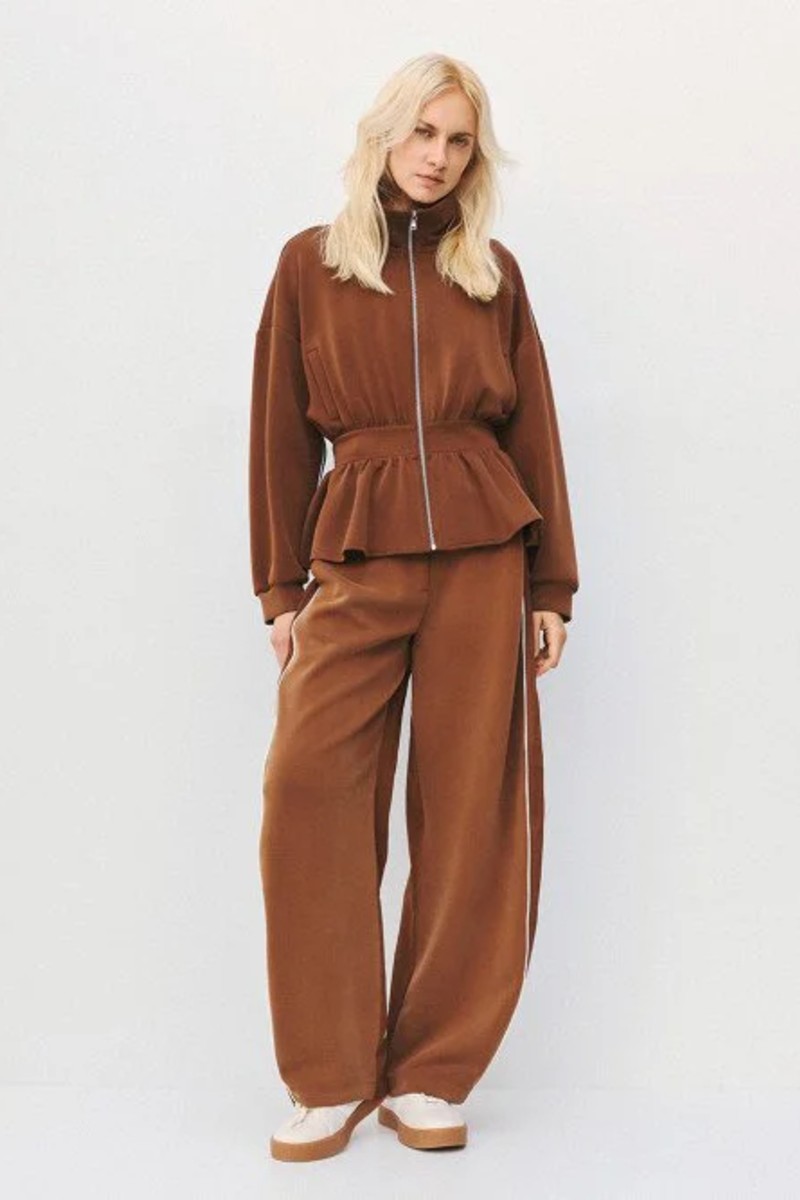 Τζάκετ με peplum και ρέλια 64-1013 EIGHT - Image 2
