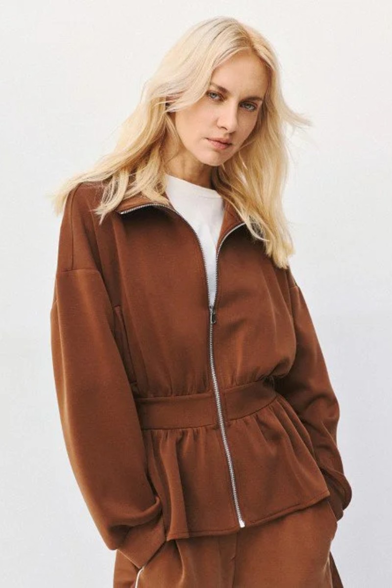 Τζάκετ με peplum και ρέλια 64-1013 EIGHT - Image 5